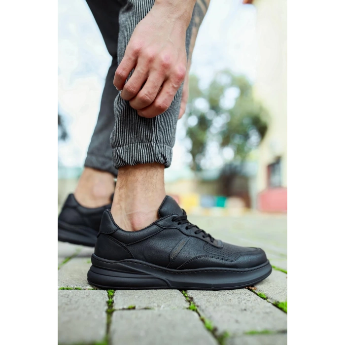 Günlük Ayakkabı  Siyah (Siyah Taban)