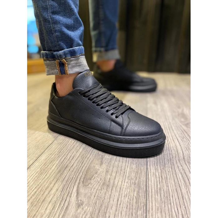 Günlük Ayakkabı  Siyah (Siyah Taban)