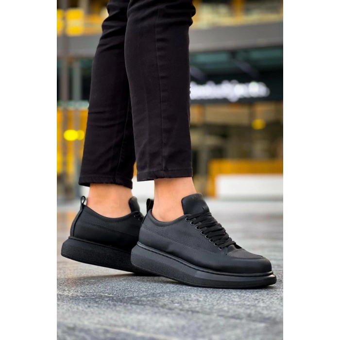 Günlük Ayakkabı  Siyah (Siyah Taban)