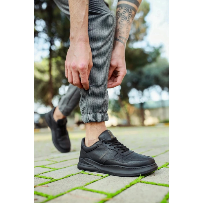 Günlük Ayakkabı  Siyah (Siyah Taban)