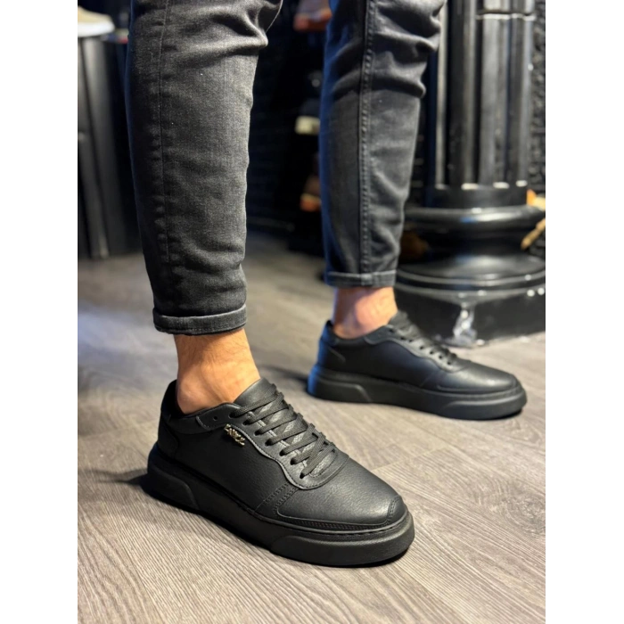 Günlük Ayakkabı  Siyah (Siyah Taban)