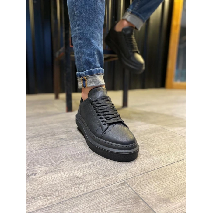 Günlük Ayakkabı  Siyah (Siyah Taban)