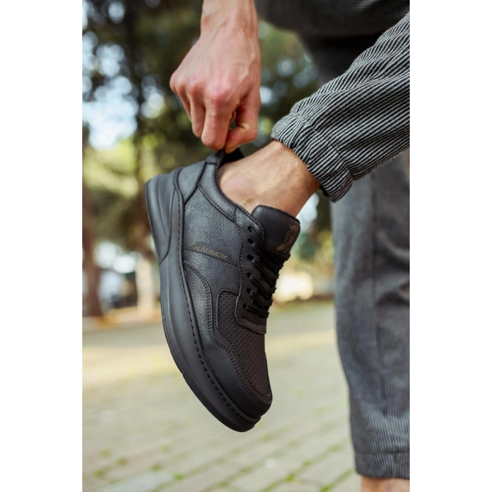 Günlük Ayakkabı  Siyah (Siyah Taban)