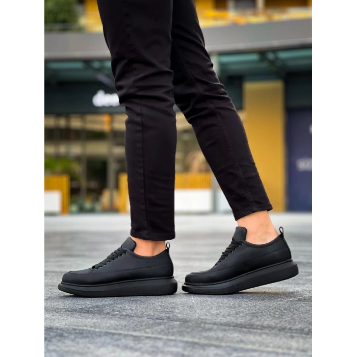Günlük Ayakkabı  Siyah (Siyah Taban)
