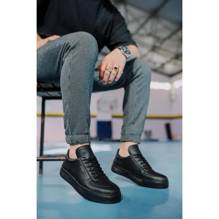 Günlük Ayakkabı  Siyah (Siyah Taban)