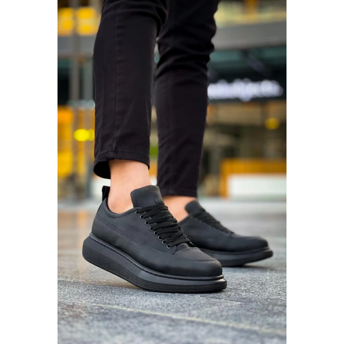 Günlük Ayakkabı  Siyah (Siyah Taban)