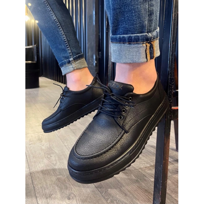 Günlük Ayakkabı T Siyah (Siyah Taban)