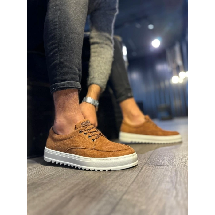 Günlük Ayakkabı T Taba Süet