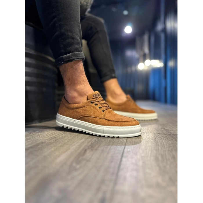 Günlük Ayakkabı T Taba Süet