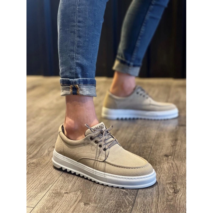 Günlük Ayakkabı T Vizon Süet