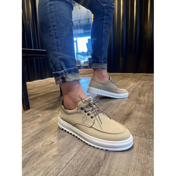 Günlük Ayakkabı T Vizon Süet