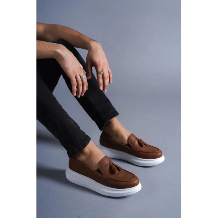 Günlük Spor Klasik Ayakkabı  Taba