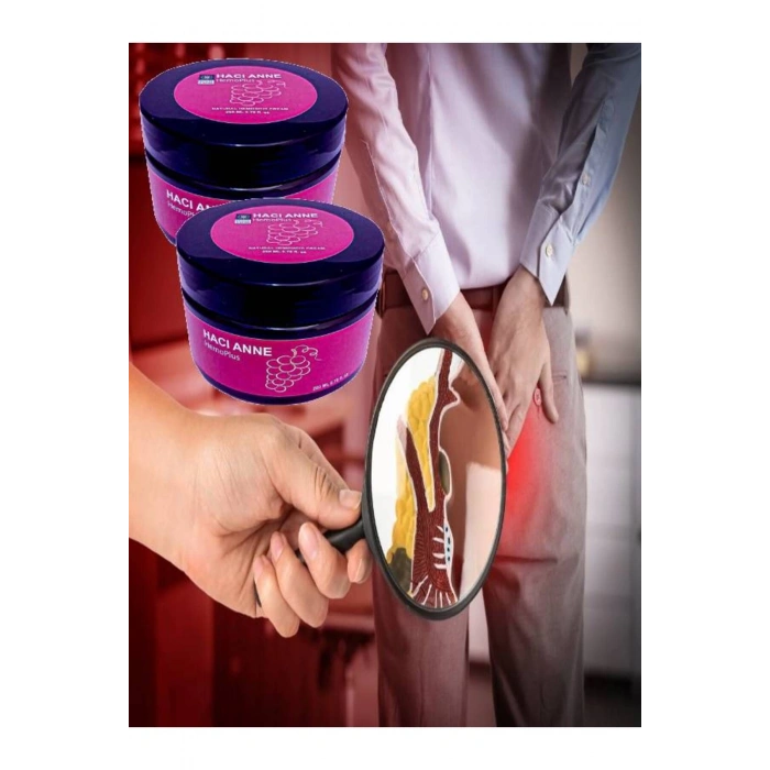 Hacı Anne Hemeroid Sızıları Şişliği Azaltıcı Ağrı Ve Masaj Kremi 250 ml
