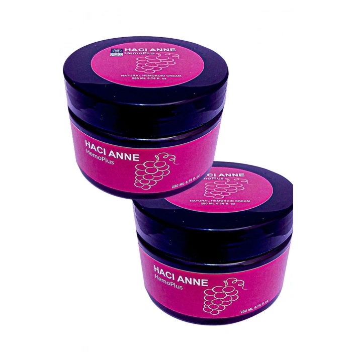 Hacı Anne HemoPlus Bagzur Doğal sel Onarım Kremi 250 ml x 2 adet