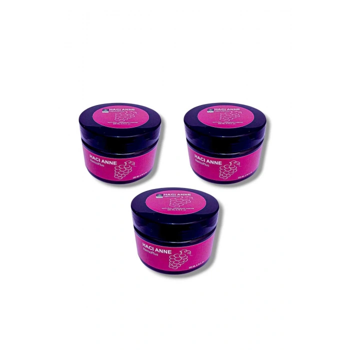 Hacı Anne Hemoplus Natural Kremi 250 ML X 3 Adet