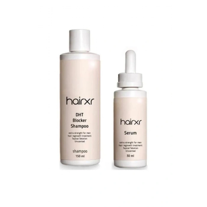 Hairx Saç Uzatıcı Dolgunlaştırıcı Bakım Şampuanı 150 ml Serumla 30 ml