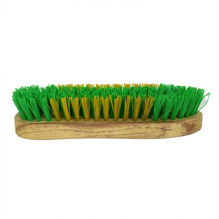 Halı Fırçası Tahta Fırça Nalın Fırça Karışık Renk 20 Cm