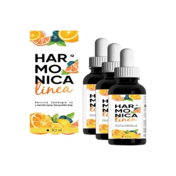 Harmonica Linea Yüksek Etkili Bel Incelme Damlası 30ml/harmonica Linea Slimming Drops 30 ml X 3 Ade