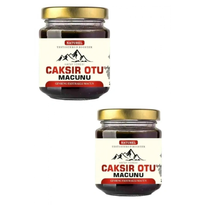 Hatay Çakşır Otu Erkeklere Özel Performansa sel Takviye 240 Gr X 2 Ad. + Kayganlaştırıcı Jel