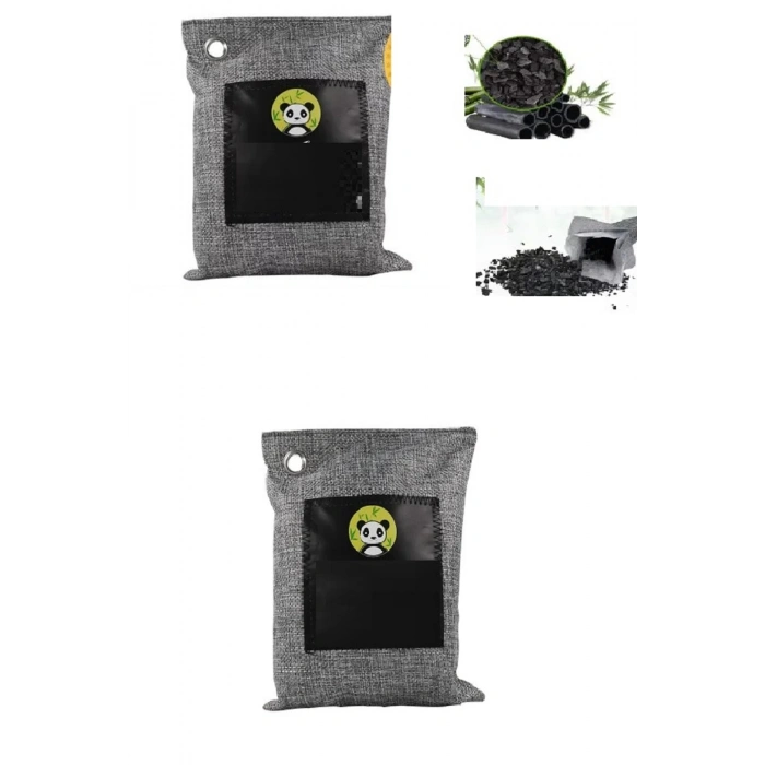 Hava Temizleme Torbası 100g Araba- Dolap- Banyo- Evcil Hayvan Koku - Bambu Kömür Koku Emici