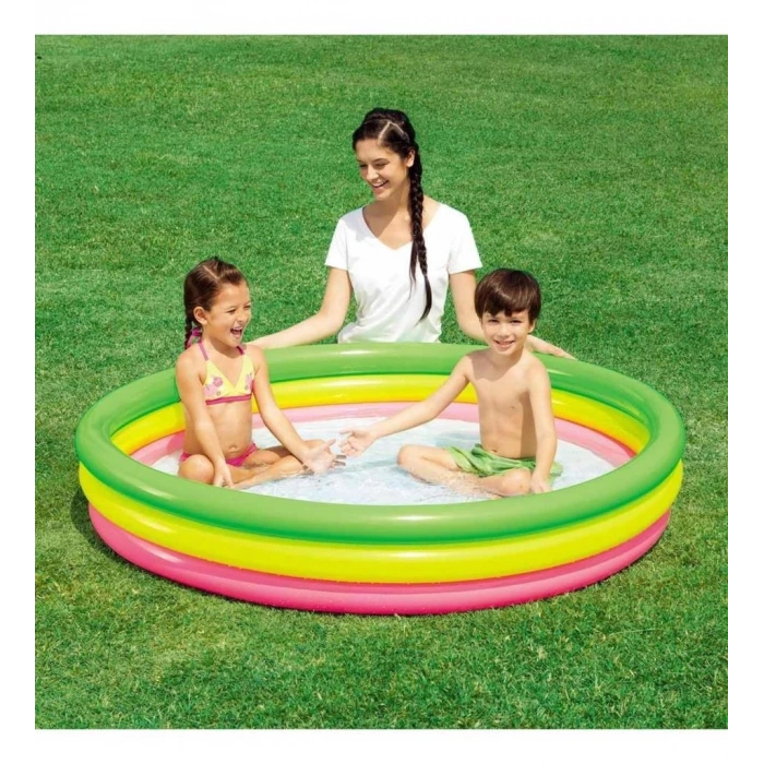 Havuz Şişirilebilir Zemin 3 Bölmeli 152x30 Cm