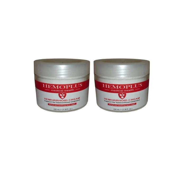 HEMOPLUS 100ml KREMİ / HEMORRHOİDS CREAM 50ml X 2 ADET