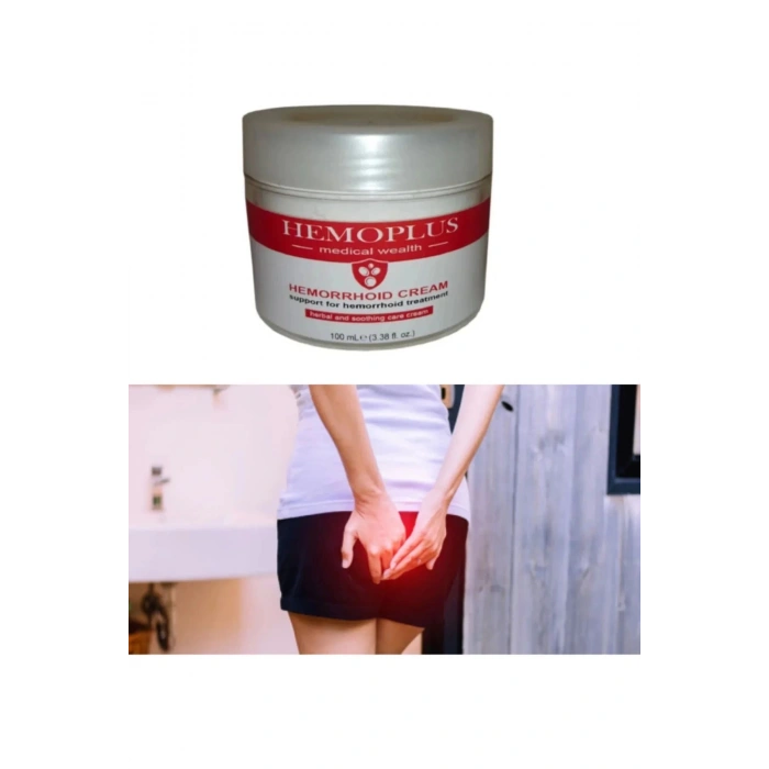 HEMOPLUS 100ml KREMİ / HEMORRHOİDS CREAM 50ml X 2 ADET