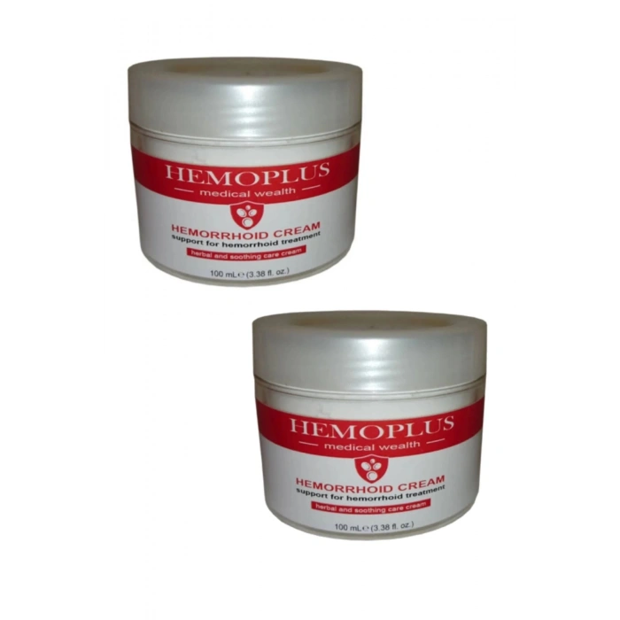Hemoplus Hem.oroid Yanma Ve Sızı  Masaj Bakım Kremi 100 ml 2 Adet