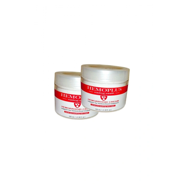 Hemoplus Krem 150 ml Ölçeğinde 2 Adet Hemeroid Kremi
