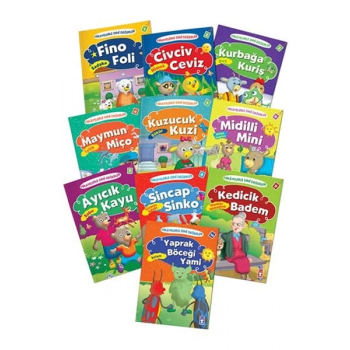 Hikayelerle Dini Değerler Set (10  Takım)