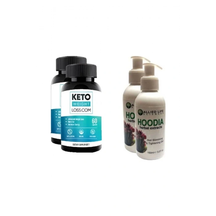 Hintohu Hoodia Slimming Firming Gel 150 Ml Hoodia Kaktüsü 2 Adet + 2 Adet Keto Weight Loss