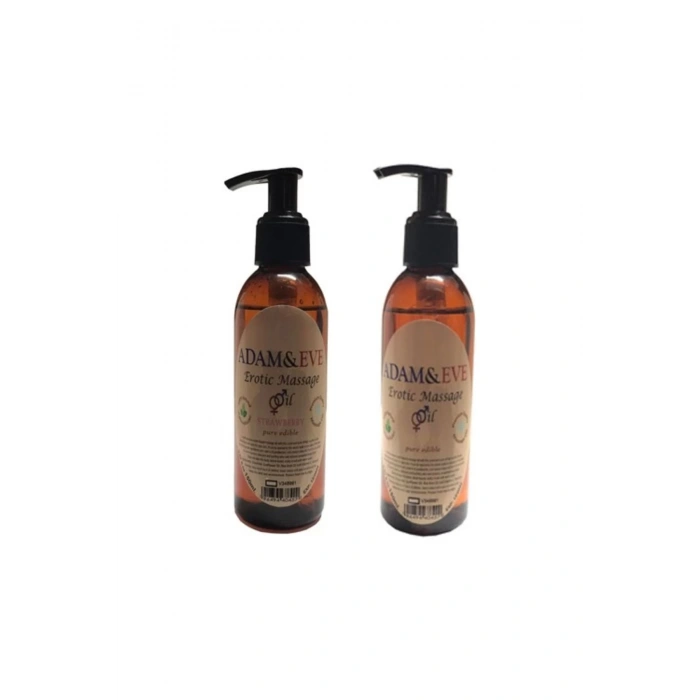 Hintohu Rekze Erkeklere Kadınlara Çilek Vanilya Aromalı Masaj Yağı Massage Oil 125ml