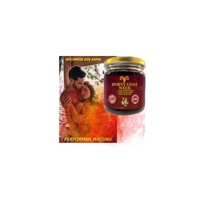 Horny Goat Weed Erkeklere Performansa Yeni Güçlü Destek Takviyesi 240 gr x 1 ad+Lustra Masaj Yağı