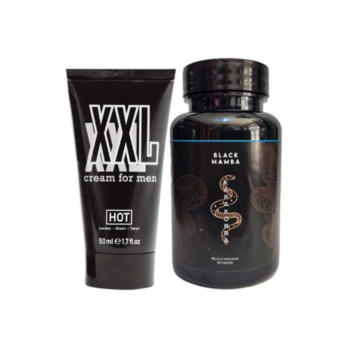 Hotxxl 50 ml Erkeğe Özel En Boy Krem + Yanında 1 Adet Erkeğe Özel Karamamba