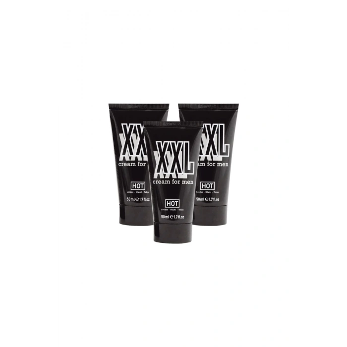 HotXXL Cream Men Hardener er Enlarger 3 Tane 50 ml Erkeklere Özel Boyut Kremi Bkn1EK323