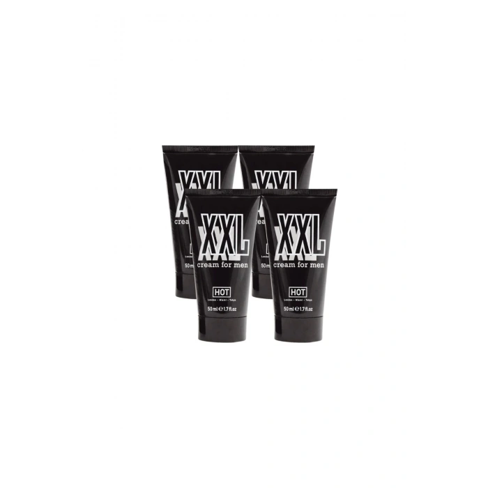 HotXXL Cream Men Hardener er Enlarger 4lü adet x 50 ml Erkeklere Özel Boyut Kremi Bkn1EK334