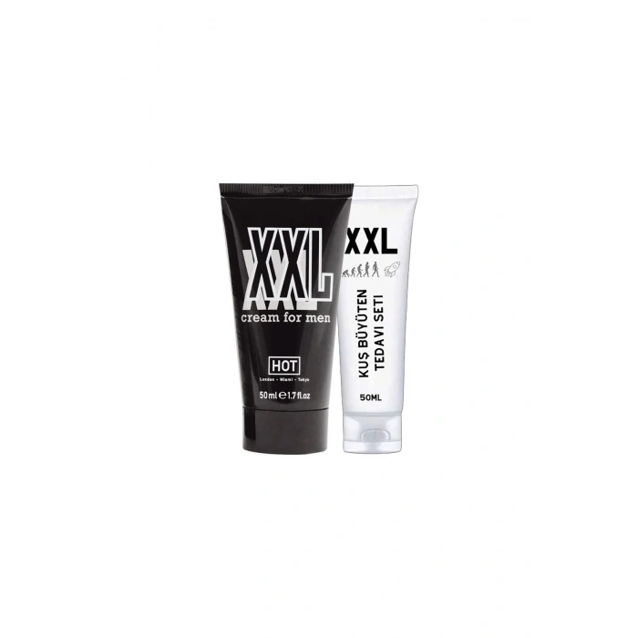 HotXXL Cream Men Hardener er Enlarger 50 ml + KuşBüyüt Erkeklere Özel Boyut Kremi Bkn1EK356