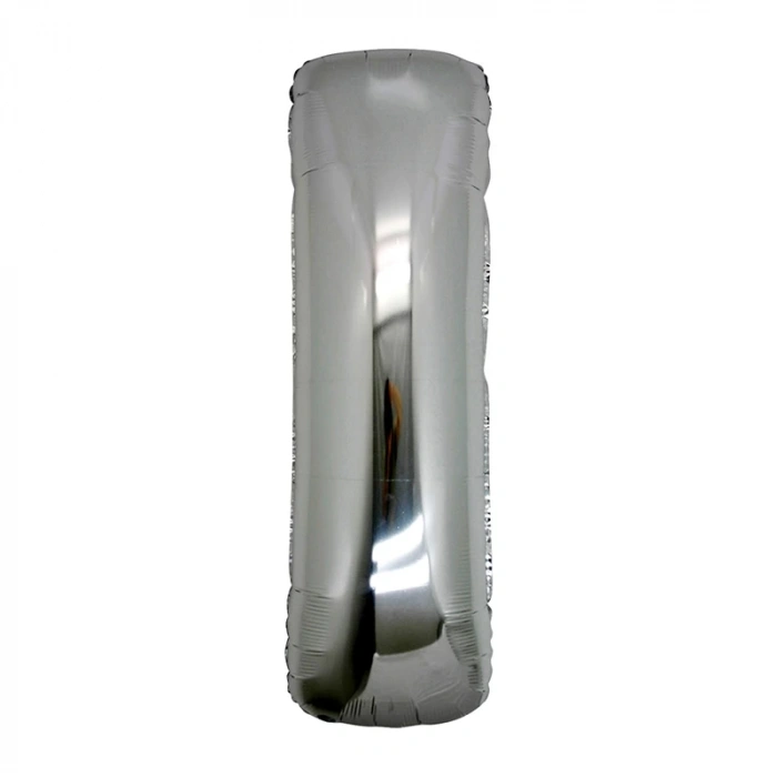 I Harf Folyo Bn Gümüş Renk  40 inç