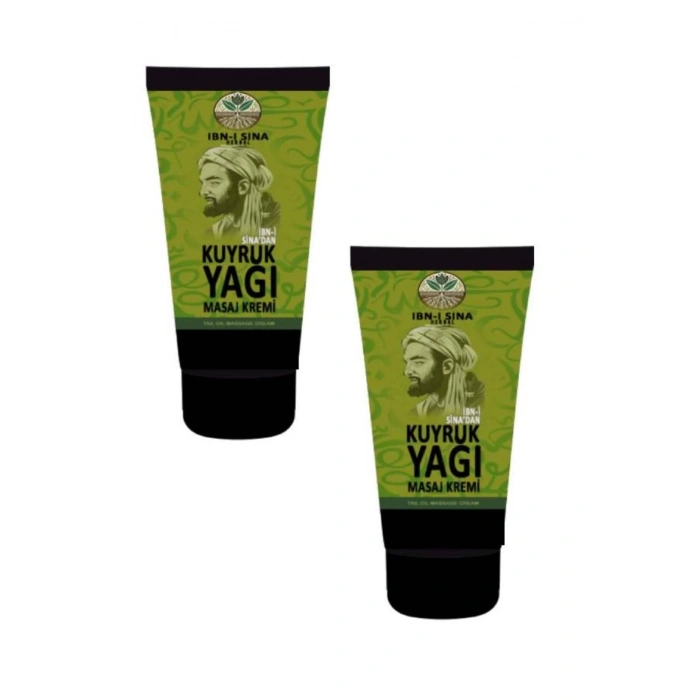 İbni Sina Kuyruk Yağı Mucizesi Vücut Diz Iskelet Agrilari Için Ağrı Ve Masaj Kremi 50 ml X 2 Adet