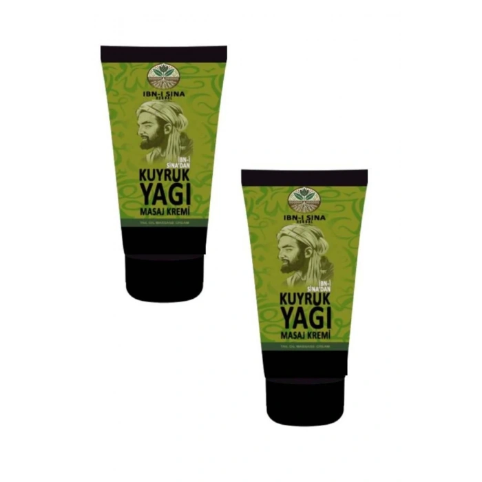 İbni Sina Kuyruk Yağı Mucizesi Vücut Diz Iskelet Agrilari Için Ağrı Ve Masaj Kremi 50 ml X 2 Adet
