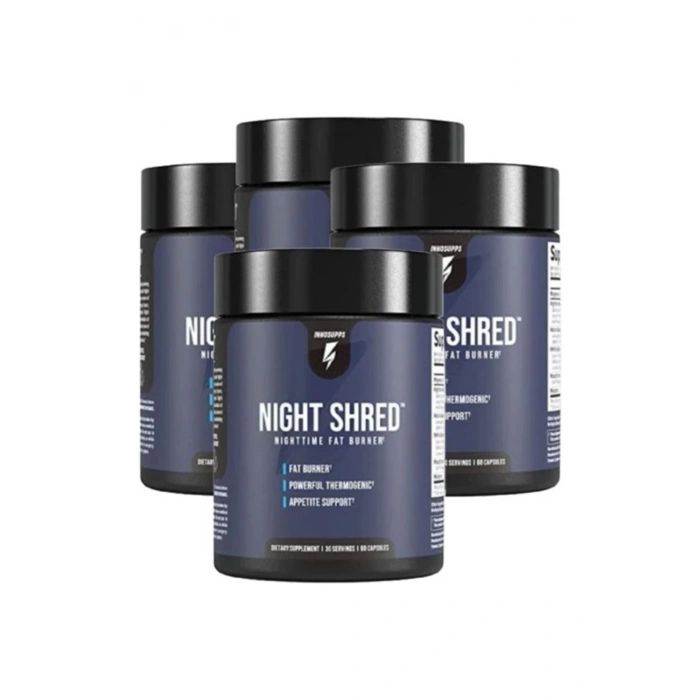 Innosupps Night Shred 60 Caps X 4 Adet