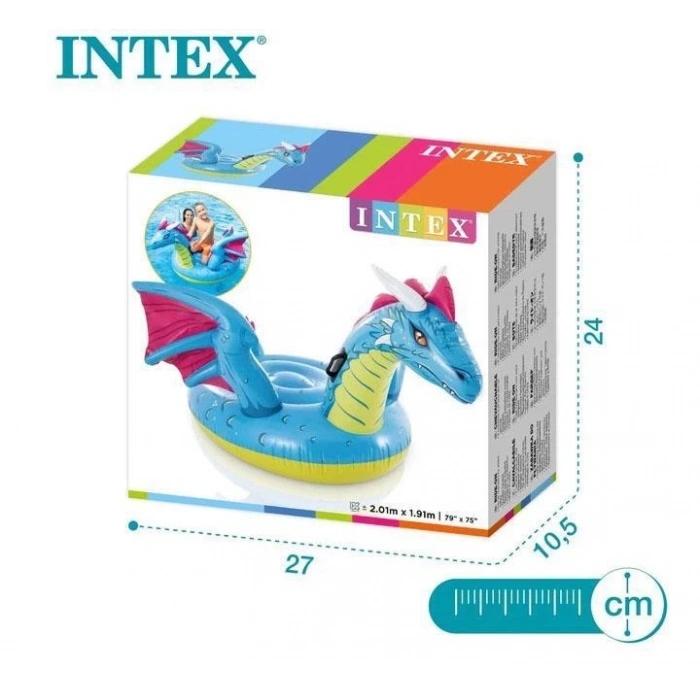 intex Tutunmalı Mistik Ejderha Bin Git  201 Cm