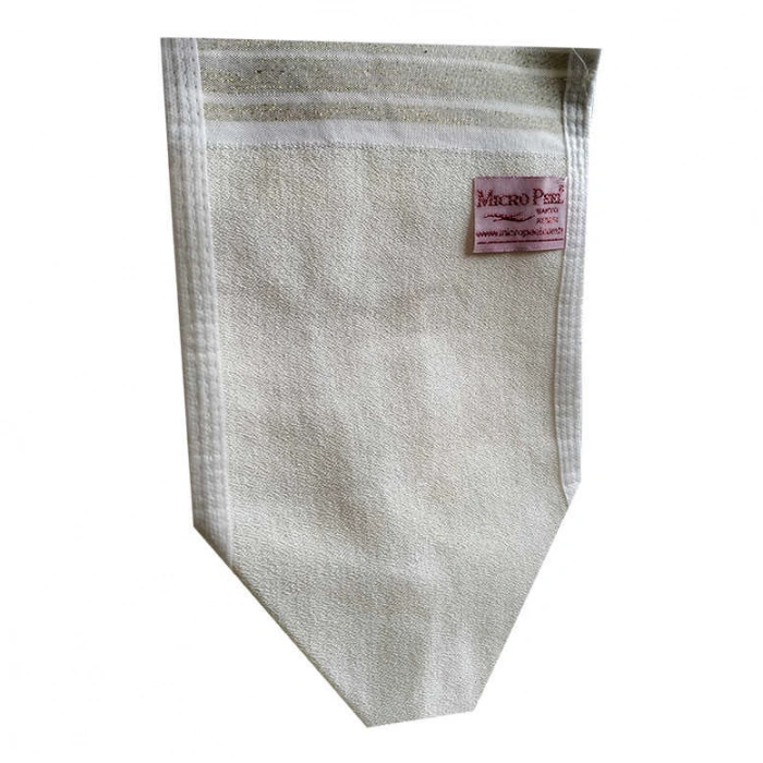 İpek Sırt ve Vücut Tellak Kese Beyaz 16X27