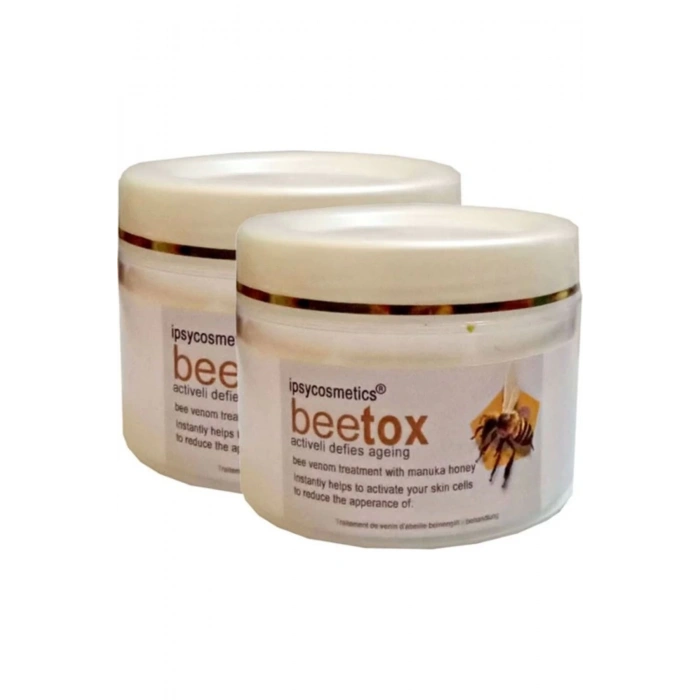 İpsycosmetics Beetox Doğal Arı Özü - Yüz Cilt Dekolte Boyun Kremi 100 ml x 2 adet