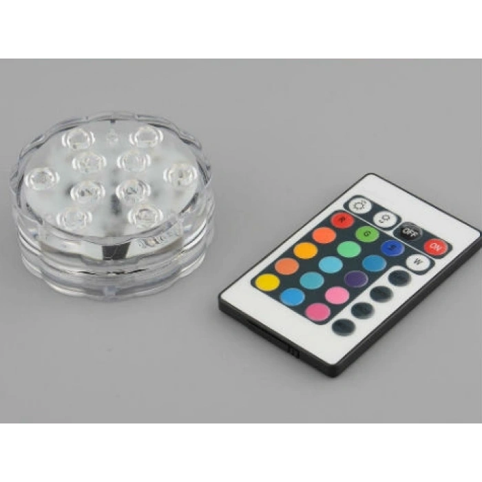 Işığı Renk Değiştiren Kumandalı Led Lamba