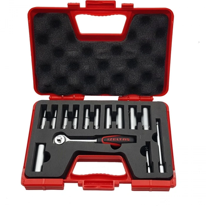 İzeltaş 14 Parça Derin Lokma Takımı 1/4 İnç