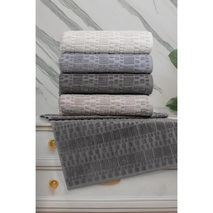 Jakarlı 4´lü 50x90 El Havlusu Lissome