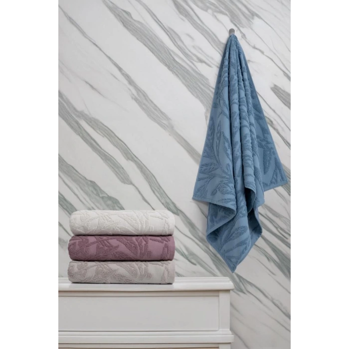 Jakarlı 4´lü 50x90 El Havlusu Milena