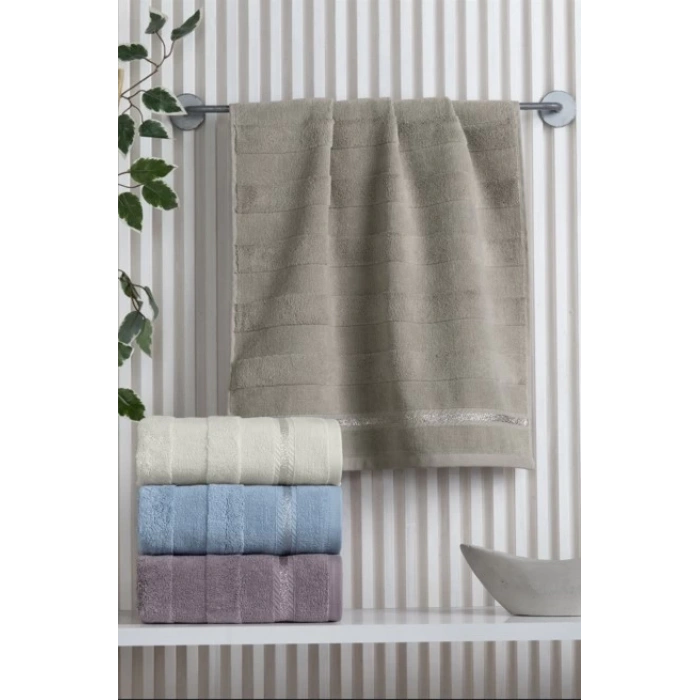 Jakarlı 4´lü 50x90 El Havlusu Nila