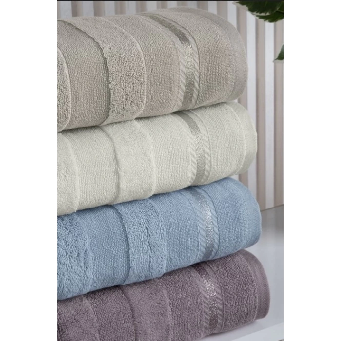 Jakarlı 4´lü 50x90 El Havlusu Nila